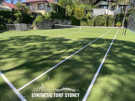 Synthetic turf installations: tennis & pickleball