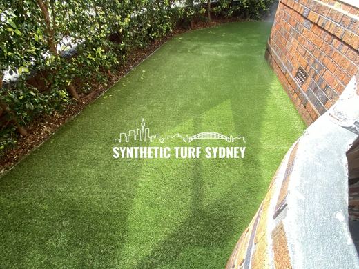 A small synthetic turf installation