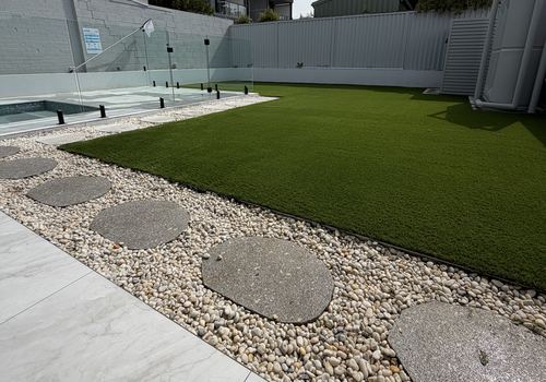 Collaroy 40mm laid on a Synthetic Turf Sydney installation
