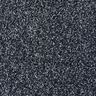 Charcoal coloured synthetic turf, close up of the pile