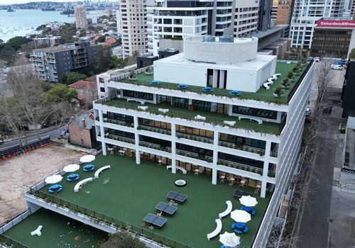 STS Commercial laid on a Synthetic Turf Sydney installation