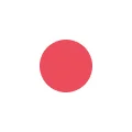 Red circle on white background.